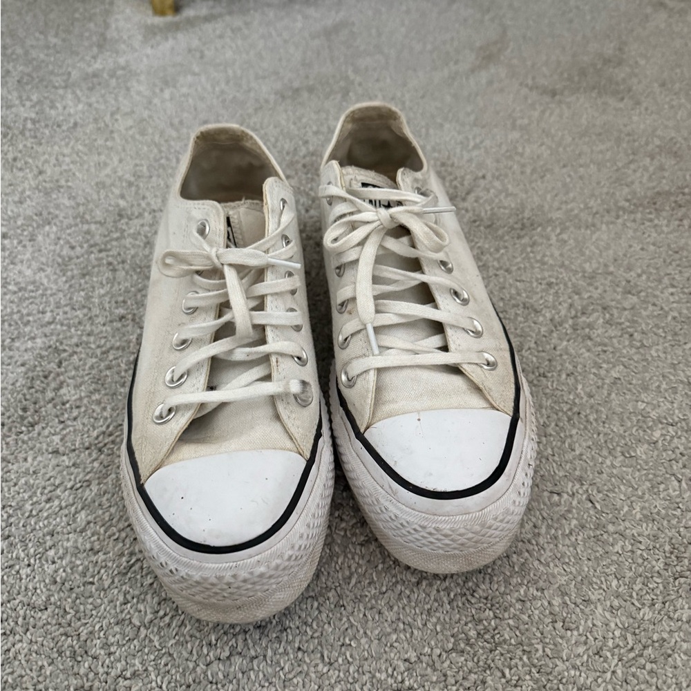 White Canvas Sneakers